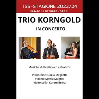 Biglietti TRIO KORNGOLD in Concerto